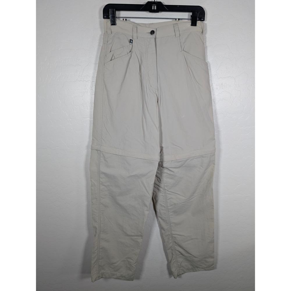 The North Face Pants Women 8 Beige Outdoor Hiking Convertible Gorpcore Trail
